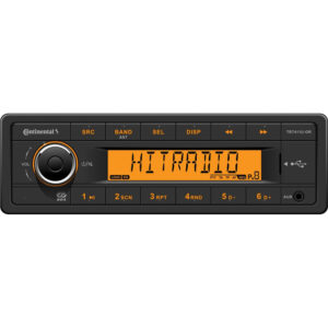 Continental Stereo w/AM/FM/USB - Harness Included - 12V 6 94434XL