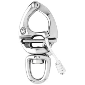 Wichard HR Quick Release Snap Shackle With Swivel Eye - 90mm Length - 3-35/64" 8 97659XL