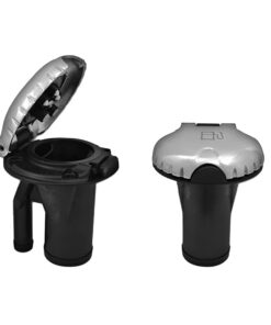 Attwood Deck Fill f/Pressure Relief Systems - Straight Body & Scalloped Stainless Steel Cap