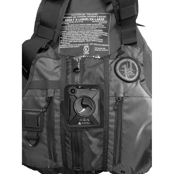 First Watch AV-1000 Kayak Style Duty PFD - Black - XL/XXL - Image 2