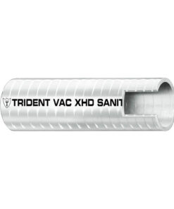 Trident Marine 1" x 50' Box VAC XHD Sanitation Hose - Hard PVC Helix - White