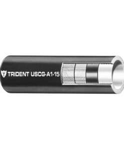 Trident Marine 3/8" x 50' Boxed Low Permeation Type A1-15 Fuel Line Hose - Black