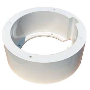 Iris Surface Mount Bracket f/IRISx106 Series Cameras - White Powder Coat Finish 6 99644XL