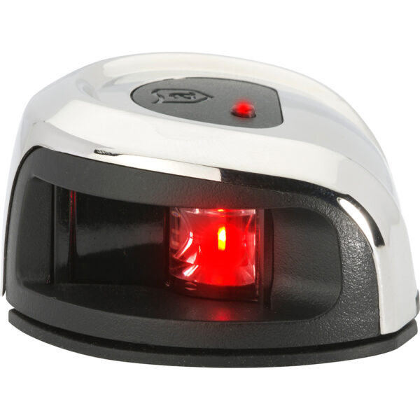 Attwood LightArmor Deck Mount Navigation Light - Stainless Steel - Port (red) - 2NM - Image 2